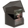 Кутия за карти Ultimate Guard Boulder Deck Case Clear, Onyx (100+ бр.)