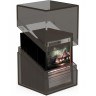 Кутия за карти Ultimate Guard Boulder Deck Case Clear, Onyx (100+ бр.)