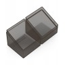 Кутия за карти Ultimate Guard Boulder Deck Case Clear, Onyx (100+ бр.)
