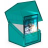 Кутия за карти Ultimate Guard Boulder Deck Case Clear, Malachite (100+ бр.)