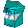 Кутия за карти Ultimate Guard Boulder Deck Case Clear, Malachite (100+ бр.)
