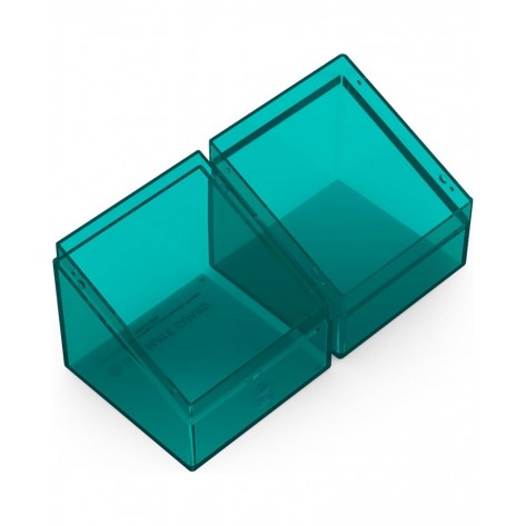 Кутия за карти Ultimate Guard Boulder Deck Case Clear, Malachite (100+ бр.)