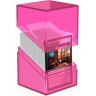Кутия за карти Ultimate Guard Boulder Deck Case Clear, Rhodonite (100+ бр.)