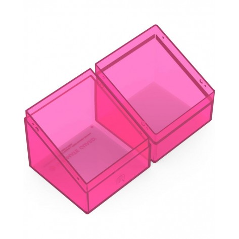 Кутия за карти Ultimate Guard Boulder Deck Case Clear, Rhodonite (100+ бр.)
