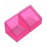 Кутия за карти Ultimate Guard Boulder Deck Case Clear, Rhodonite (100+ бр.)