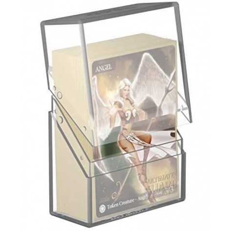 Кутия за карти Ultimate Guard Boulder Deck Case Standard Size - Clear (40 бр.)