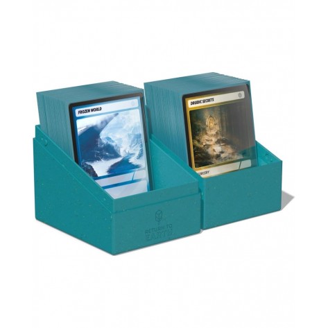 Кутия за карти Ultimate Guard Return To Earth Boulder Deck Case Standard Size, Петрол (133+ бр.)