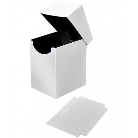 Кутия за карти Ultra Pro - Eclipse PRO Deck Box, Arctic White (110 бр.)