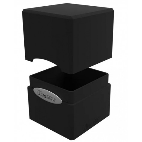 Кутия за карти Ultra Pro Satin Cube - Jet Black (100+ бр.)