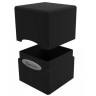Кутия за карти Ultra Pro Satin Cube - Jet Black (100+ бр.)