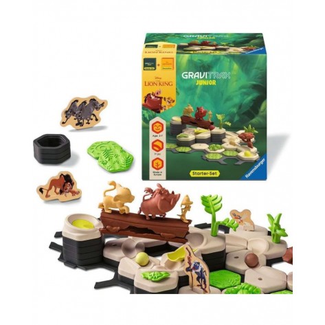 Логическа игра Ravensburger GraviTrax Junior Lion King Bundle