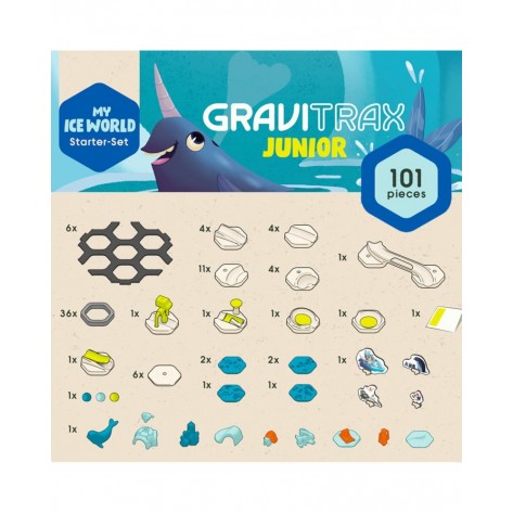 Логическа игра Ravensburger GraviTrax Junior My Ice World Starter Set