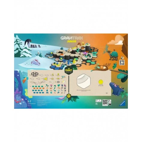 Логическа игра Ravensburger GraviTrax Junior - Стартов комплект XXL Планета