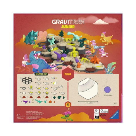 Логическа игра Ravensburger GraviTrax Junior Starter-Set L Dino