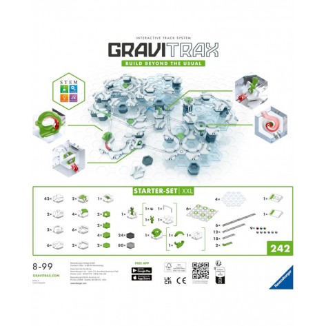 Логическа игра Ravensburger GraviTrax - Стартов комплект XXL
