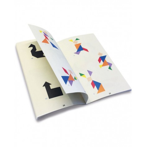 Логическа игра Танграм (метална кутия)