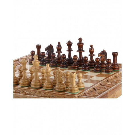 Луксозен шах Sunrise - Rubin, малък