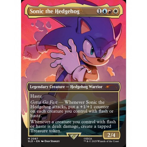Magic the Gathering: Secret Lair x Sonic: Friends & Foes (Non Foil)