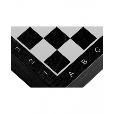 Магнитен шах Sunrise - Magnetic Mini Chess, черен (20 cm)