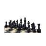 Магнитен шах Sunrise - Magnetic Small Chess, черен (28 x 28 cm)