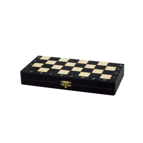 Магнитен шах Sunrise - Magnetic Small Chess, черен (28 x 28 cm)