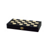 Магнитен шах Sunrise - Magnetic Small Chess, черен (28 x 28 cm)