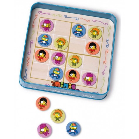 Магнитна игра Судоку за път (метална кутия)