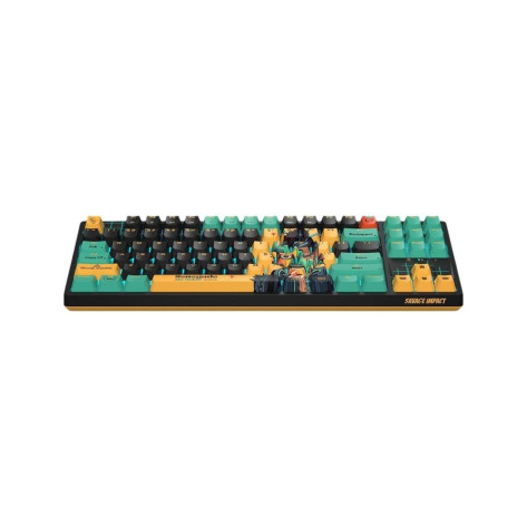 Механична клавиатура A4Tech Bloody - AT87, Alpha Optical Switch, RGB, TKL, Renegade