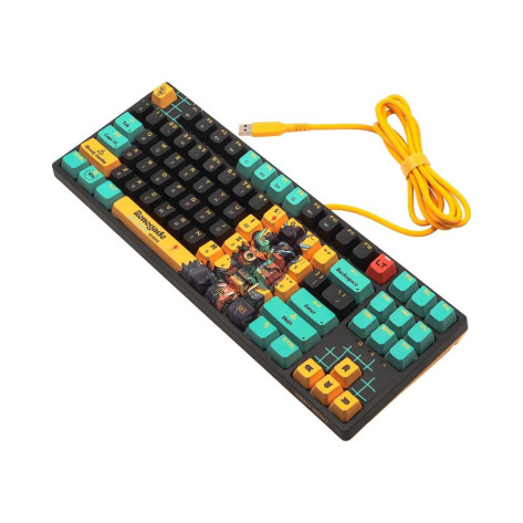 Механична клавиатура A4Tech Bloody - AT87, Alpha Optical Switch, RGB, TKL, Renegade