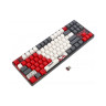 Механична клавиатура A4Tech - WS87 Naraka, безжична, Bloody BLMS Red, RGB, черна
