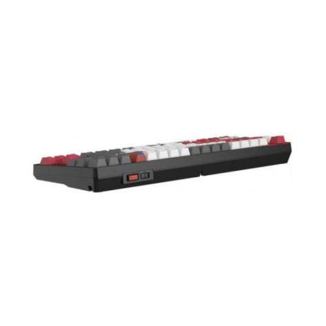 Механична клавиатура A4Tech - WS87 Naraka, безжична, Bloody BLMS Red, RGB, черна