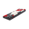 Механична клавиатура A4Tech - WS87 Naraka, безжична, Bloody BLMS Red, RGB, черна