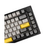 Механична клавиатура Ajazz - AK820 Moon, линейни суичове, RGB, сива/жълта