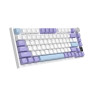 Механична клавиатура AJAZZ – AK820 Pro, безжична, Flying Fish, RGB, лилава