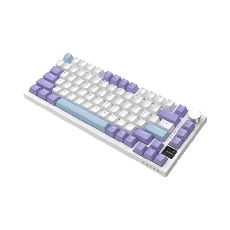 Механична клавиатура AJAZZ – AK820 Pro, безжична, Flying Fish, RGB, лилава