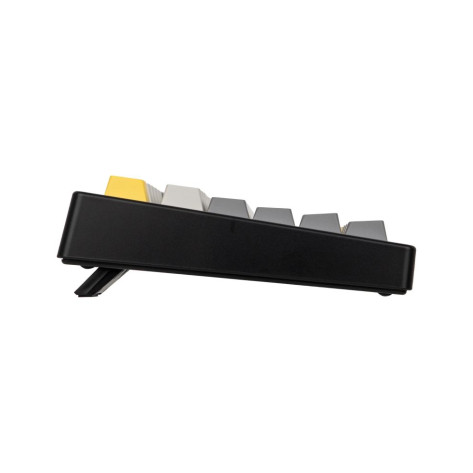 Механична клавиатура Ajazz - AK820 V2, Arctic Isle Magnetic, RGB, сива/жълта/черна