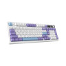 Механична клавиатура AJAZZ – AK980 V2, безжична, Gift Switch V, RGB, Gradient White
