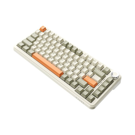 Механична клавиатура AJAZZ – AK820 Max, безжична, Flying Fish, RGB, Retro Beige
