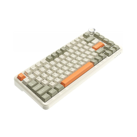 Механична клавиатура AJAZZ – AK820 Max, безжична, Flying Fish, RGB, Retro Beige