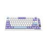 Механична клавиатура AJAZZ– AK820 Pro, безжична, Gift Switch, RGB, лилава