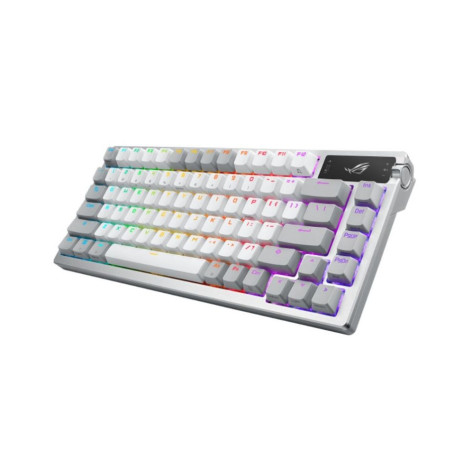 Механична клавиатура ASUS - ROG AZOTH, безжична, NX Snow, RGB, бяла