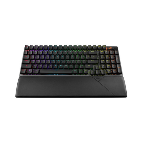 Механична клавиатура ASUS - ROG STRIX SCOPE II 96, NX Snow, RGB, черна