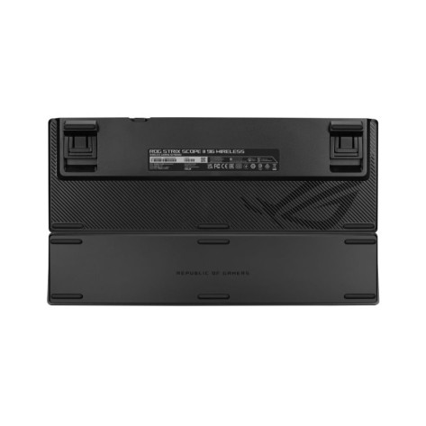 Механична клавиатура ASUS - ROG STRIX SCOPE II 96, NX Snow, RGB, черна