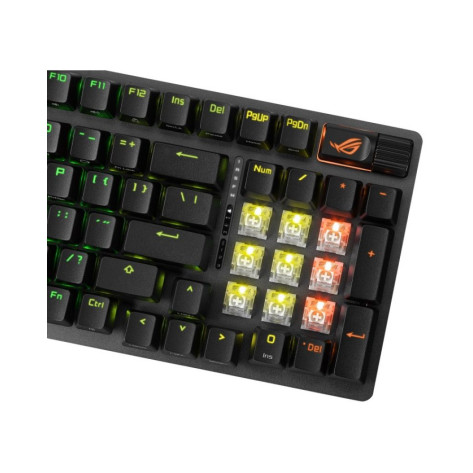 Механична клавиатура ASUS - ROG STRIX SCOPE II 96, NX Snow, RGB, черна