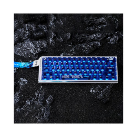 Механична клавиатура ATK - EDGE 60 HE, TTC Hall Effect, RGB, синя/бяла