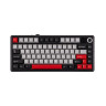 Механична клавиатура Aula - F75 Max, безжична, Reaper Switch, RGB, червена/черна
