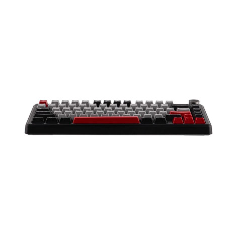 Механична клавиатура Aula - F75 Max, безжична, Reaper Switch, RGB, червена/черна