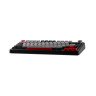 Механична клавиатура Aula - F75 Max, безжична, Reaper Switch, RGB, червена/черна