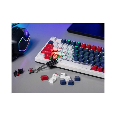 Механична клавиатура Bloody - Sports S98, BLMS Red Plus, RGB, жична, Navy