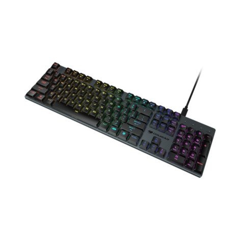 Механична клавиатура COUGAR - Luxlim, Silent, RGB, черна